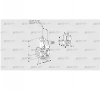 VAS115R/NW (88014537) Газовый клапан Kromschroder