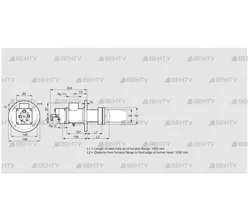 BIC 65RB-1000/1035-(37)E (84099582) Газовая горелка Kromschroder