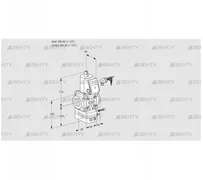 VAG240R/NWAE (88030641) Газовый клапан с регулятором соотношения Kromschroder