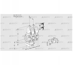 VCD1E15R/15R05D-100NWSR8/PP2-/PPPP (88106448) Регулятор давления Kromschroder