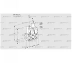 VCS3E50R/50R05NLQR3/PPPP/PPPP (88100133) Сдвоенный газовый клапан Kromschroder