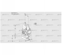 VAG1E25R/20R05FGEVWR/PP/PP (88102276) Газовый клапан с регулятором соотношения Kromschroder