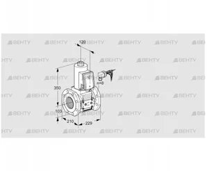 VAS8100F05NWE/PP/EP (88204809) Газовый клапан Kromschroder