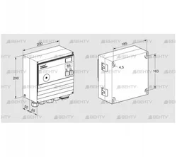 BCU460-3/1LW3GBB1/1 (88610110) Блок управления горением Kromschroder