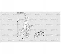 VAS120/-R/LQ (88030963) Газовый клапан Kromschroder