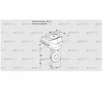 IBAF50/40Z05/20-60W3T (88302149) Дроссельная заслонка Kromschroder