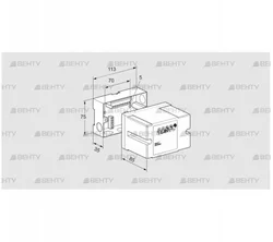 TC 410-10N (84765840) Автомат контроля герметичности Kromschroder