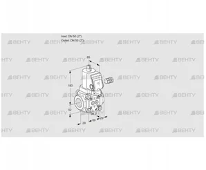 VAN250R/NQSR (88012455) Сбросной газовый клапан Kromschroder