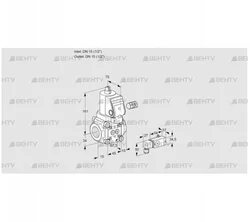 VAN115R/NKSR (88012402) Сбросной газовый клапан Kromschroder