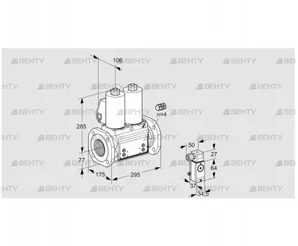 VCS665F05NNKL3B/2-P3/MP1- (88207159) Сдвоенный газовый клапан Kromschroder