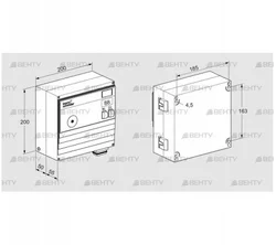 BCU460T-3/1LR8-B1/1E1 (88612647) Блок управления горением Kromschroder