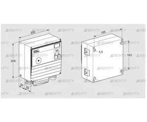 BCU460-3/1LW8GBPD2S2 (88610984) Блок управления горением Kromschroder