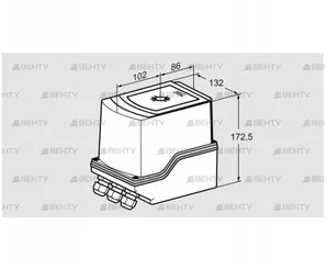 IC 50-60W30E (74215230) Сервопривод Kromschroder