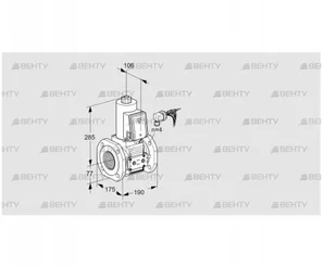 VAS665F05NKE/PP/PP (88203460) Газовый клапан Kromschroder