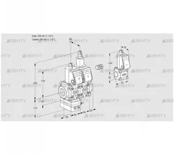 VCD2E40R/40R05D-50LWR/PPPP/PPBS (88103849) Регулятор давления Kromschroder