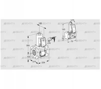 VAS8100F05NWE/B-/PP (88205210) Газовый клапан Kromschroder