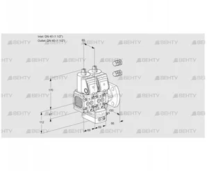 VCD2E40F/40F05FND-25WR3/PPPP/PPPP (88101324) Регулятор давления Kromschroder