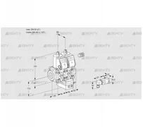 VCG2E50R/40R05NGEWR/4-PP/3-PP (88104639) Клапан с регулятором соотношения Kromschroder