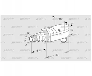 UVS 10D5G1 (84315214) УФ датчик пламени Kromschroder