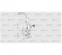 VAS115R/NKSR (88004790) Газовый клапан Kromschroder