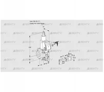 VAS125/-R/LW (88033514) Газовый клапан Kromschroder