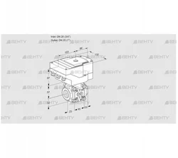 IFC120/25R05-20PPPP/40A2A-I (88303812) Регулирующий клапан с сервоприводом Kromschroder