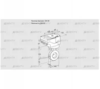 IBAF80/50Z05/20-60W3T (88302138) Дроссельная заслонка Kromschroder