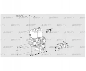 VCD2E50R/40R05ND-100WL/PP3-/4-PP (88103481) Регулятор давления Kromschroder