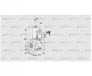 VAS8100F05NWGRB/PP/MM (88205018) Газовый клапан Kromschroder