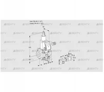 VAS340R/LW (88032145) Газовый клапан Kromschroder