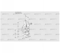 VAV120R/NWSRAK (88020673) Газовый клапан с регулятором соотношения Kromschroder