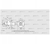 BIO 65RB-300/285-(37)E (84099745) Газовая горелка Kromschroder