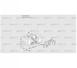 VFC350/50F05-251-MM (88302596) Регулирующий клапан Kromschroder