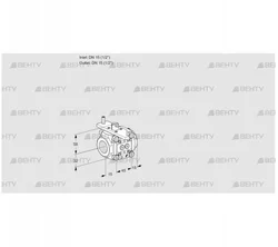 VFC1T15/15N05-15PPPP (88300670) Регулирующий клапан Kromschroder