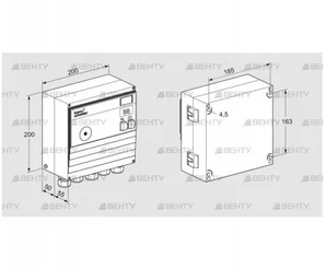 BCU460-10/1LW3GB (88610554) Блок управления горением Kromschroder