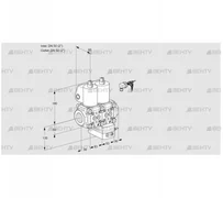 VCG3E50R/50R05NGKWL/MMMM/PPPP (88105156) Клапан с регулятором соотношения Kromschroder