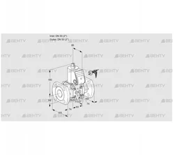 VAS350F/NW (88005981) Газовый клапан Kromschroder