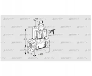 VCS665F05NLWGRB/PPPP/PPPP (88207586) Сдвоенный газовый клапан Kromschroder