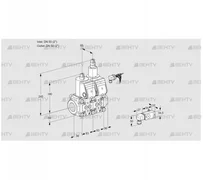 VCS3E50R/50R05NLWR/-3PP/PPPP (88104090) Сдвоенный газовый клапан Kromschroder