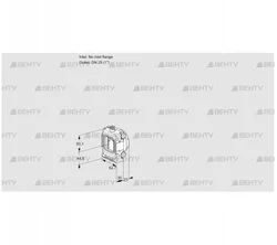 VMV1-/25R05P (88013307) Регулирующая задвижка Kromschroder