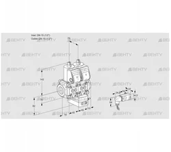 VCD1T15N/15N05ND-100QR/PP-3/2-PP (88100441) Регулятор давления Kromschroder