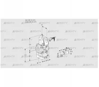 VAD115R/NW-100B (88000362) Газовый клапан с регулятором давления Kromschroder