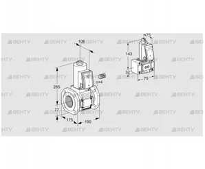 VAS665F05NW3E/B-/PP (88204902) Газовый клапан Kromschroder