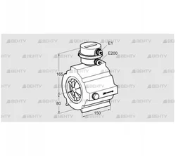 DM 250Z100-160 (03200426) Расходомер Kromschroder