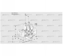 VCG3E50F/50F05NGEWR/PPPP/PPPP (88104927) Клапан с регулятором соотношения Kromschroder