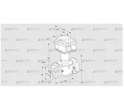 RV 50/MF03W60S1 (86060752) Регулирующий клапан Kromschroder