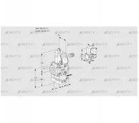 VAG125R/NWAE (88001763) Газовый клапан с регулятором соотношения Kromschroder