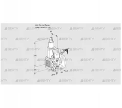 VAS2-/40F/LW (88020290) Газовый клапан Kromschroder