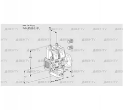 VCD2E50R/40F05FND-25WR3/PPPP/PPPP (88101649) Регулятор давления Kromschroder