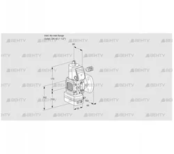 VAD2-/40F/NW-25A (88029979) Газовый клапан с регулятором давления Kromschroder